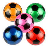 20 Bola De Futebol Vinil 22cm Cores Mistas