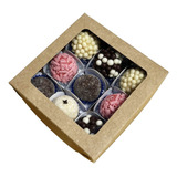 20 Caixas Branca 12x12x4 P/ 9 Doces Lembrancinhas E Presente