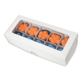 20 Caixas C/ Visor P/10 Doces/brigadeiros/bombom/trufa