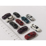 20 Carrinhos, 2,5cm Escala 1:200, Miniatura P/ Maquete