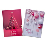 20 Cartões De Natal Com Envelopes