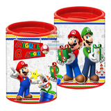 20 Cofrinho Personalizado Super Mario -