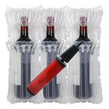 20 Embalagem De Proteção Para Vinho Garrafas Vidros Wine Bag
