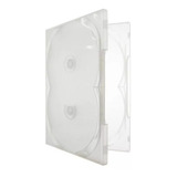 20 Estojo Caixa Capa Box Para Dvd Pack Scanavo Quadruplo