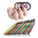 20 Fitilho Fita Decoração Unhas Decoradas