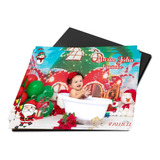 20 Imãs De Geladeira Personalizado Com Foto (natal) 9x6cm