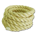 20 Metros Corda Fio Sisal Artesanato 36mm Arranhador De Gato