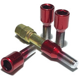 20 Parafuso De Roda Allen Lob Vermelho Curto Vw Nivus Virtus