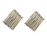 20 Parafusos Inox Para Captador Baixo Pb Jazz P90