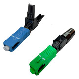 20 Pçs Conector Fast Ftth Sc