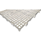 20 Pisos Plastico Branco Estrado Plast 50x25cm Piso P/ Box