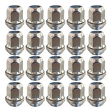 20 Porcas De Roda Original Cromada P/ Ford Fusion C/ Arruela