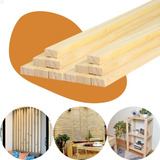 20 Ripas P/ Artesanato Repac Madeiras Pinus 50x4x2 Cm