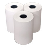 20 Rolos Bobina Térmica 57x22 P/ Relógio Ponto Senha Comanda
