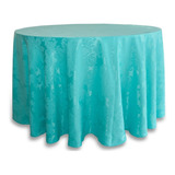 20 Toalhas De Mesa Jacar Adamascado Medalhão Tiffany Festa
