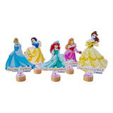 20 Tubetes Princesas 3d Lux Personalizado
