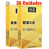 20 Unidades Pequeno Preservativo Fino 45mm