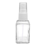 20 Vidros Quadrado Para Perfume 30 Ml Spray Branca