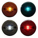 20 X Lanterna Lateral Carreta Caminhão Trailer Reboque 3led