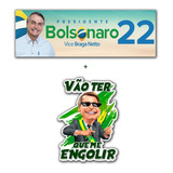 20 Adesivos Kit Bolsonaro 2022 Presidente
