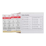 20 Agulhas Easy Click 3rl 3 Pontas Dermografo Encaixe