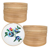 20 Bastidor De Bambu 30cm Sem Regulagem Ótima Qualidade