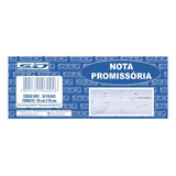 20 Blocos Mini Nota Promissória Amarela Pequena C 50 Folhas