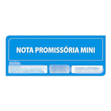20 Blocos Mini Nota Promissória Amarela Pequena C 50 Folhas