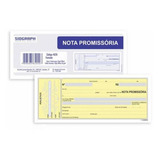 20 Blocos Mini Nota Promissória Pequena C 50fls Sidgraph