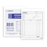 20 Blocos Pedido Multivias Pequeno 1 Via 50folhas Sidgraph