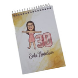 20 Bloquinhos A6 Personalizados Lembrancinhas
