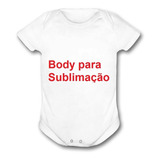 20 Body Bebê Para Sublimação Poliéster