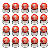 20 Bolas Extintor Automático 1 3kg Fire Ball Abc Com Suporte