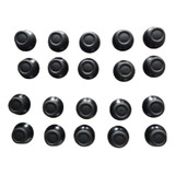 20 Botões Analógicos Preto Compatível Com Controles De Ps4