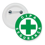 20 Bottons Button 4 5cm Cipa Segurança Brigada Incêndios