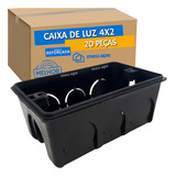 20 Caixa De Luz 4x2 Reforçada P Tomada Interruptor Embutir