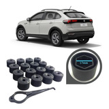 20 Capas Tampa Parafuso Roda Volkswagen Nivus Tsi Highline