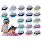 20 Chapéu Moda Panama Fedora Bebê