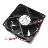 20 Cooler 12v Nework 80x80x25 Mm 5000 Rpm Cód 14 204hh Novo