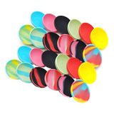 20 Cuia Silicone Slick Bowl Kit Atacado Hash Oil Dab Ice Dry
