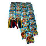 20 Cx Giz De Cera 5 Cores P Kit Festa Lembrancinha Infantil