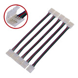 20 Emendas Conector Fita Led 4 Vias Rgb 5050 Largura 10mm