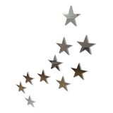 20 Estrelas Espelho Decorativo Quarto Sala