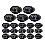 20 Farol De Led Spot Oval Led Azul Empilhadeira Pulverizador