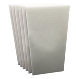 20 Forros De Lã De Pet 124 5 X 62 2 X 25mm Br