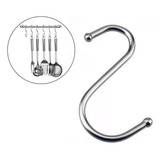 20 Ganchos De Cozinha Barra Utensílios Suporte Panela Talher