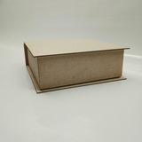 20 Kits De Papelão Cinza Para Caixa Tampa Livro 21x15x3cm