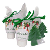 20 Kits Lembrancinha Natal Hidratante Sabonete Natalino