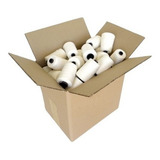 20 Linha Fio P Máquina Costurar Saco Sacaria Cones 250 Gr Cor Branco