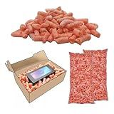 20 Litros Flocos Proteçao Rosa Preenchimento Biodegradavel Caixa Tipo Isopor Espuma Enchimento Extrusado Milho Biopack